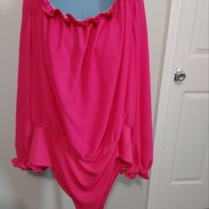 Hot Pink Bodysuit